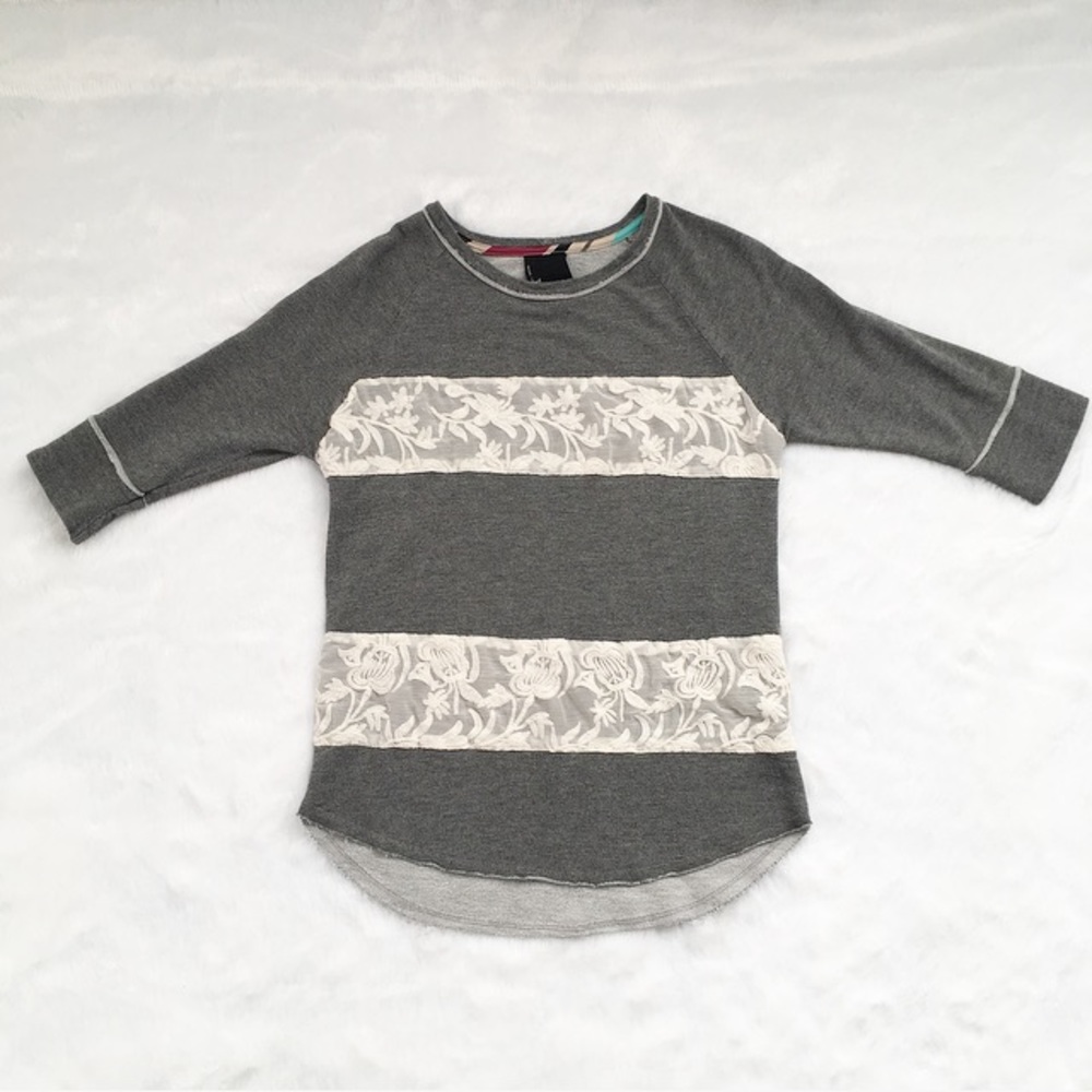 Like New Dolan Lace Corridor Sweatshirt - Picture 2 of 6